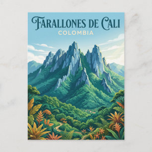 Postal Parque Nacional Farallones de Cali Colombia