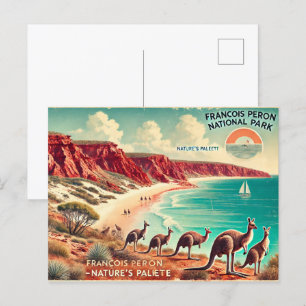Postal Parque Nacional Francois Perón, Australia Occident