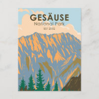Parque nacional Gesause Austria Vintage