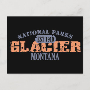 Postal Parque nacional Glaciar
