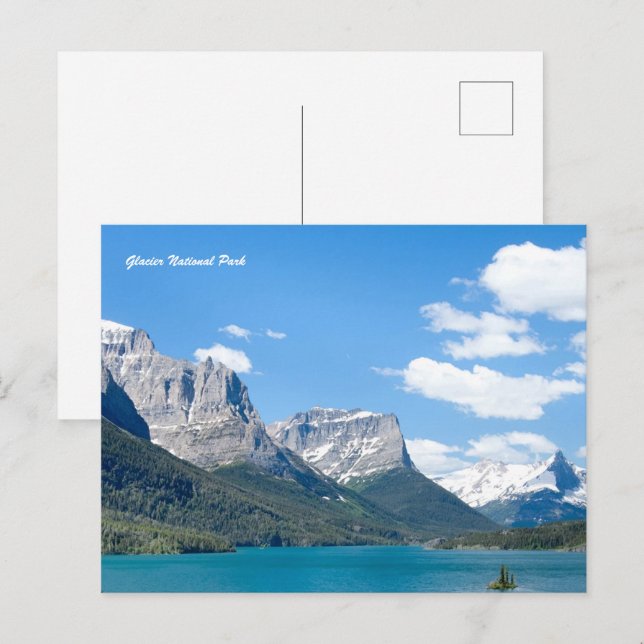 Postal Parque nacional Glaciar (Anverso / Reverso)