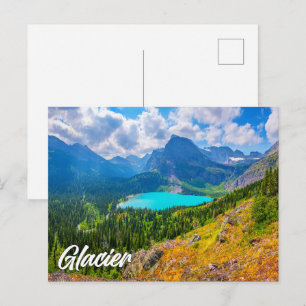 Postal Parque Nacional Glaciar, Montana, Estados Unidos