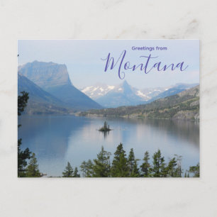 Postal Parque Nacional Glaciar Montana Viajes