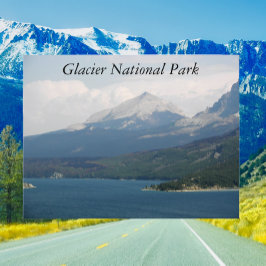 Postal Parque nacional Glaciar St Mary Lake Travel