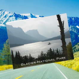 Postal Parque nacional Glaciar St Mary Lake Travel
