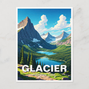 Postal Parque Nacional Glaciar Viaje
