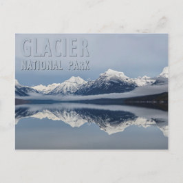Postal Parque nacional Glacier Lago McDonald Montana