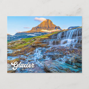 Postal Parque nacional Glacier, Montana, Estados Unidos