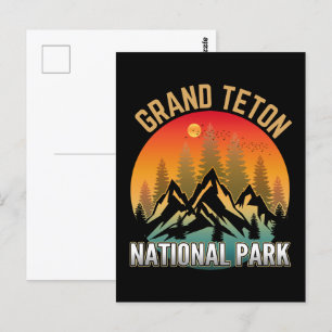 Postal Parque Nacional Grand Teton