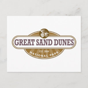 Postal Parque nacional Grandes Dunas de Arena