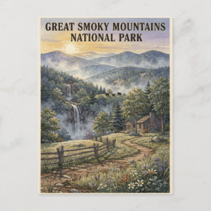 Postal Parque Nacional Great Smoky Mountains Travel