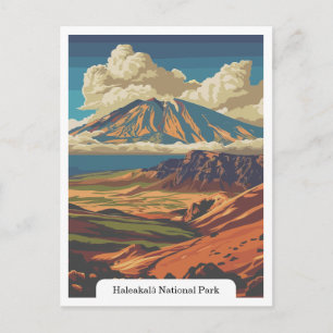 Postal Parque Nacional Haleakalā, Hawái EE. UU.