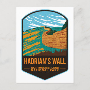 Postal Parque nacional Hardians Wall Northumberland