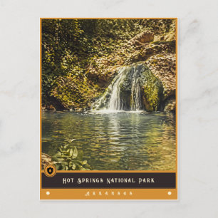 Postal Parque Nacional Hot Springs   Arkansas Vintage