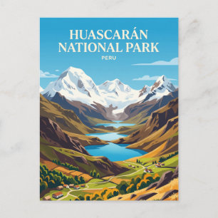 Postal Parque Nacional Huascarán Perú