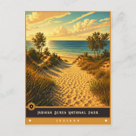 Postal Parque Nacional Indiana Dunes | Indiana Vintage