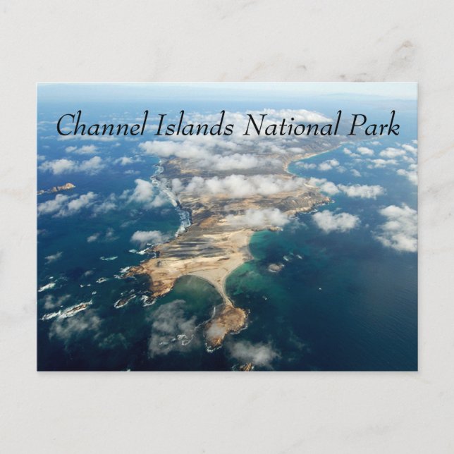 Postal Parque nacional Islas del Canal de la Isla de San  (Anverso)