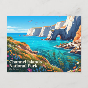 Postal Parque Nacional Islas del Canal EE. UU.