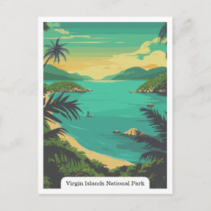 Postal Parque Nacional Islas Vírgenes, Islas Vírgenes de 