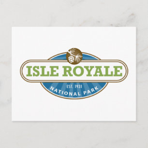 Postal Parque nacional Isle Royale - Michigan