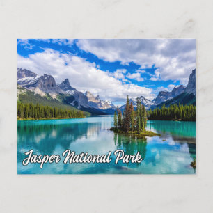 Postal Parque Nacional Jasper, Alberta, Canadá