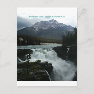 Postal Parque nacional Jasper Falls