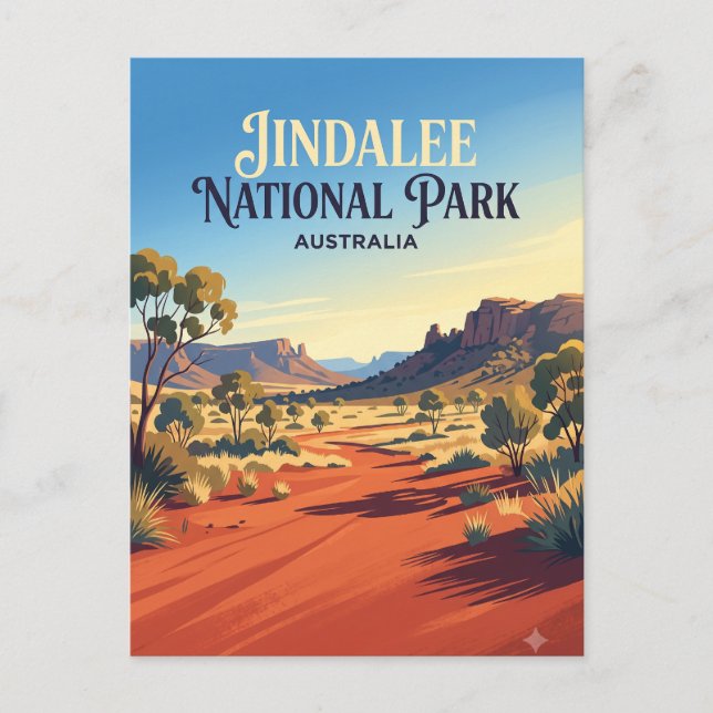 Postal Parque Nacional Jindalee Australia (Anverso)