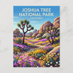 Postal Parque Nacional Joshua Tree California