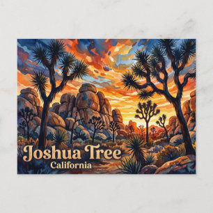 Postal Parque Nacional Joshua Tree California