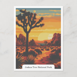 Postal Parque Nacional Joshua Tree, California EE. UU.