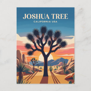 Postal Parque Nacional Joshua Tree EE. UU.