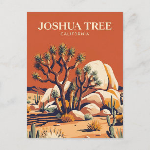 Postal Parque Nacional Joshua Tree EE. UU.