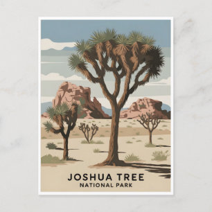 Postal Parque nacional Joshua Tree Vintage