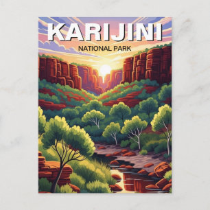 Postal Parque Nacional Karijini Australia