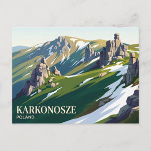 Postal Parque Nacional Karkonosze Polonia