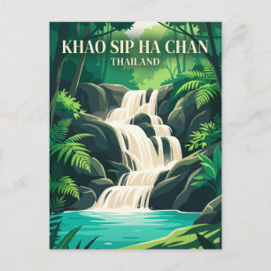Postal Parque Nacional Khao Sip Ha Chan Tailandia