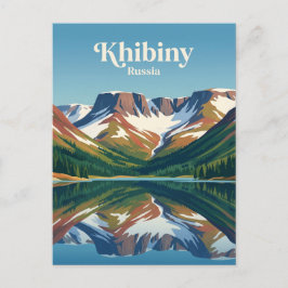 Postal Parque Nacional Khibiny Rusia