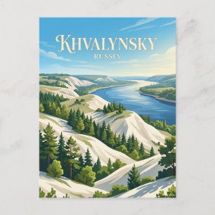 Postal Parque Nacional Khvalynsky Rusia