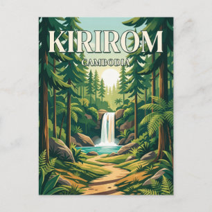 Postal Parque Nacional Kirirom Camboya