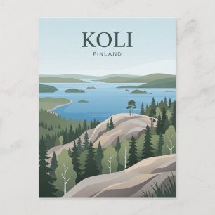 Postal Parque Nacional Koli Finlandia
