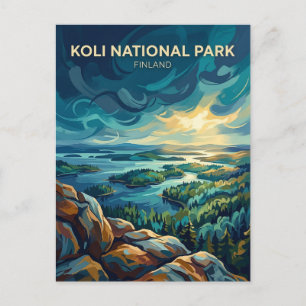 Postal Parque Nacional Koli Finlandia