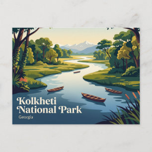 Postal Parque Nacional Kolkheti Georgia