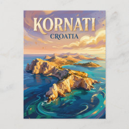 Postal Parque Nacional Kornati Croacia