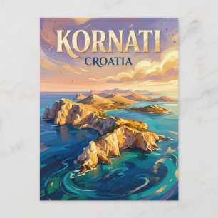 Postal Parque Nacional Kornati Croacia