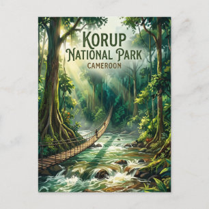 Postal Parque Nacional Korup Camerún