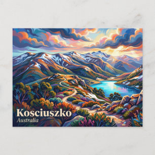 Postal Parque Nacional Kosciuszko Australia