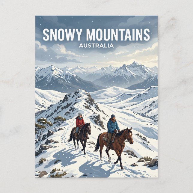 Postal Parque Nacional Kosciuszko (Snowy Mountains) (Anverso)