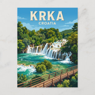 Postal Parque Nacional Krka Croacia
