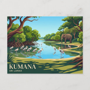 Postal Parque Nacional Kumana Sri Lanka