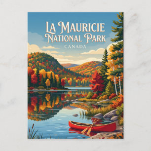 Postal Parque Nacional La Mauricie Canadá